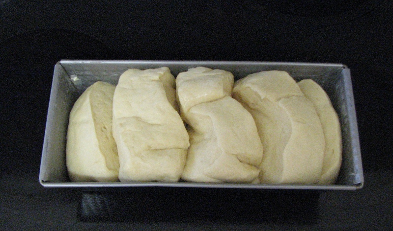 Brioche de Clément ungebacken in der Form